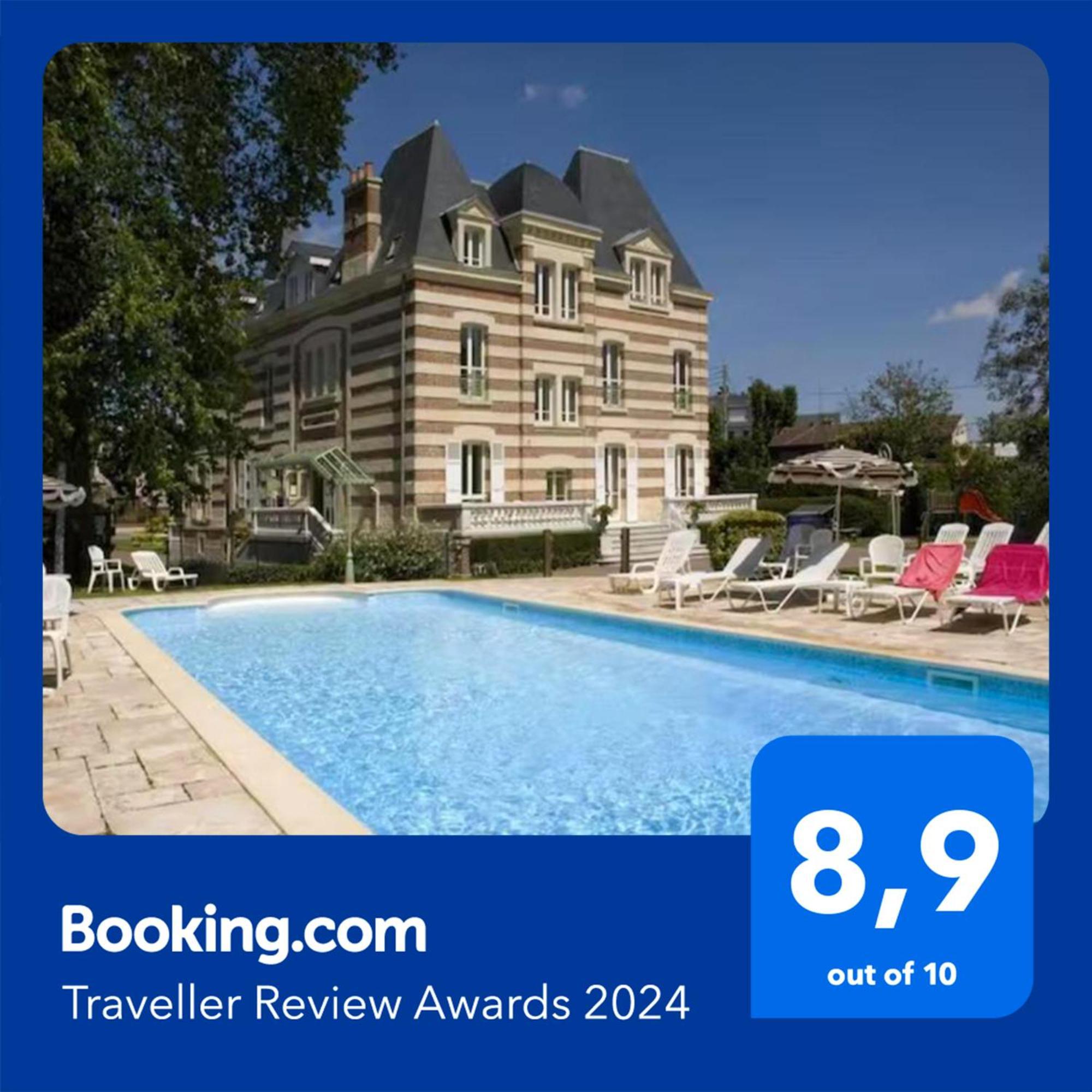 Appartement Avec Piscine, 100M Plage Et Hypercentre Cabourg Exterior photo